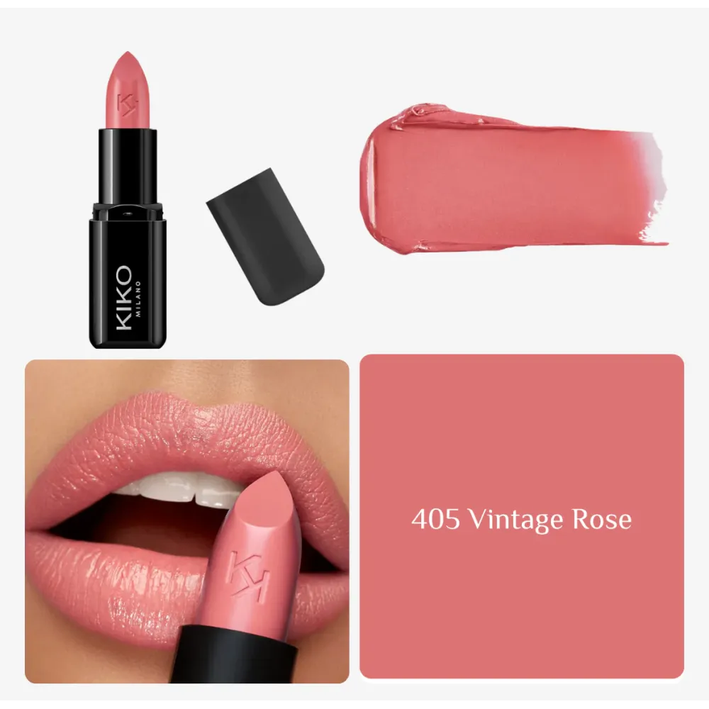 رژ لب اسمارت فیوژن کیکو میلانو شماره Kiko Milano Smart Fusion Lipstick 405