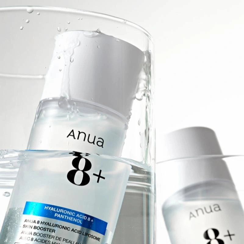 اسنس تقویت‌کننده و آبرسان آنوا با 8 نوع هیالورونیک اسید 150 میل Anua 8 Hyaluronic