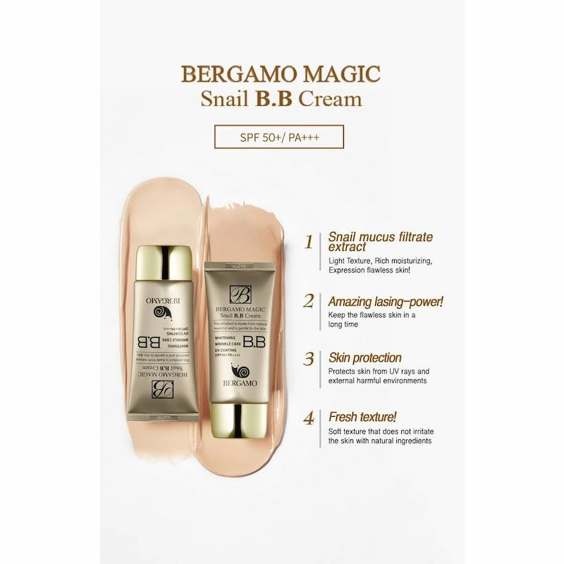 بی بی کرم حلزون برگامو