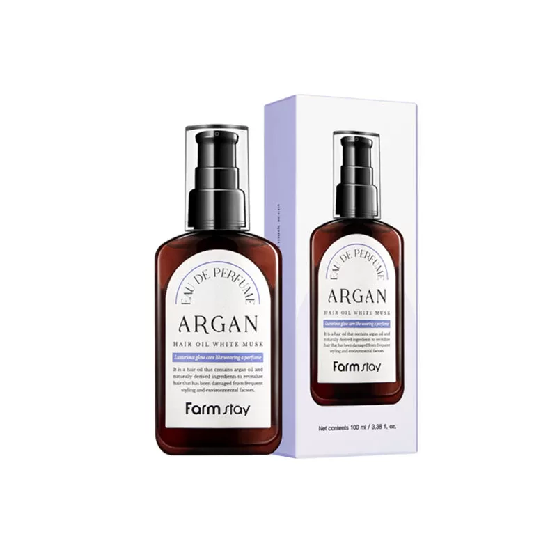 روغن مو آرگان فارم استی با عطر مشک سفید