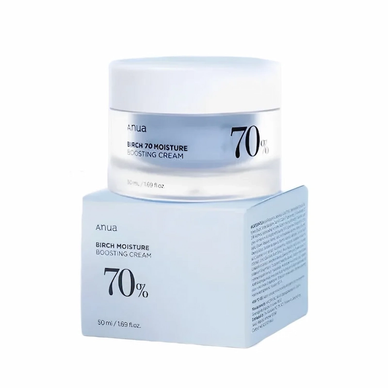  Anua Birch 70% Moisture Boosting Cream (کرم آبرسان ۷۰٪ بیرچ آنوا)