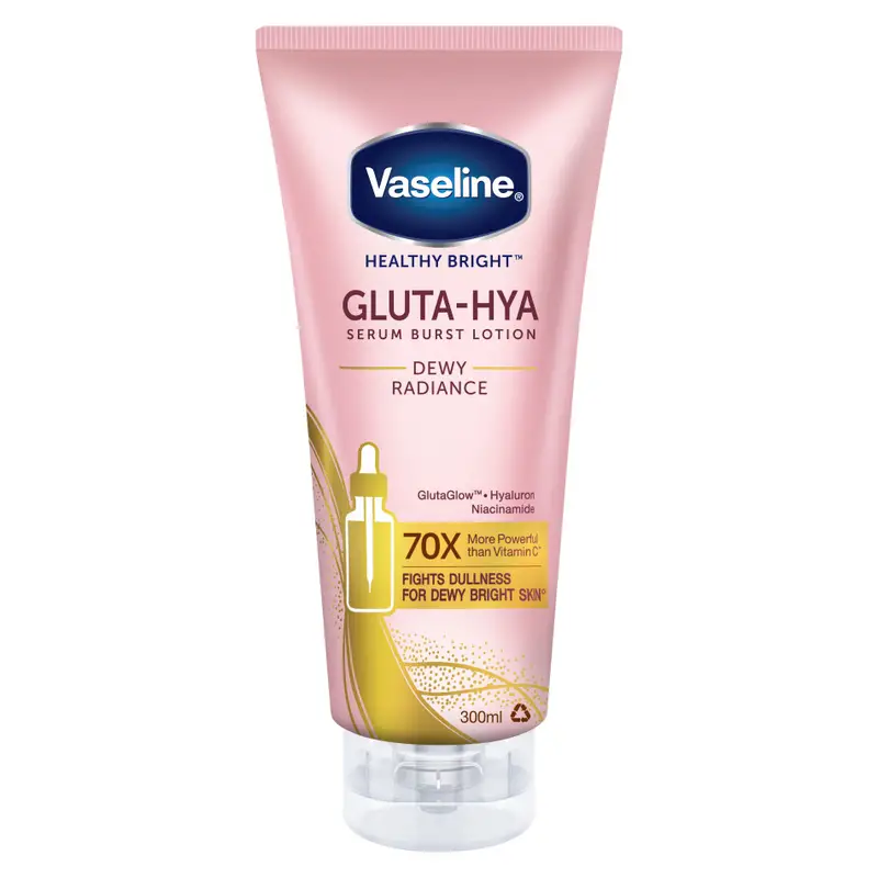 لوسیون سرمی ,وازلین Vaseline Gluta-Hya Dewy Radiance 70x