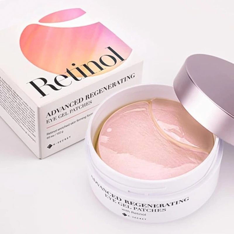  پچ ژلی دور چشم رتینول کی‌سکرت K-SECRET Retinol Advanced Regenerating Eye Gel Patches