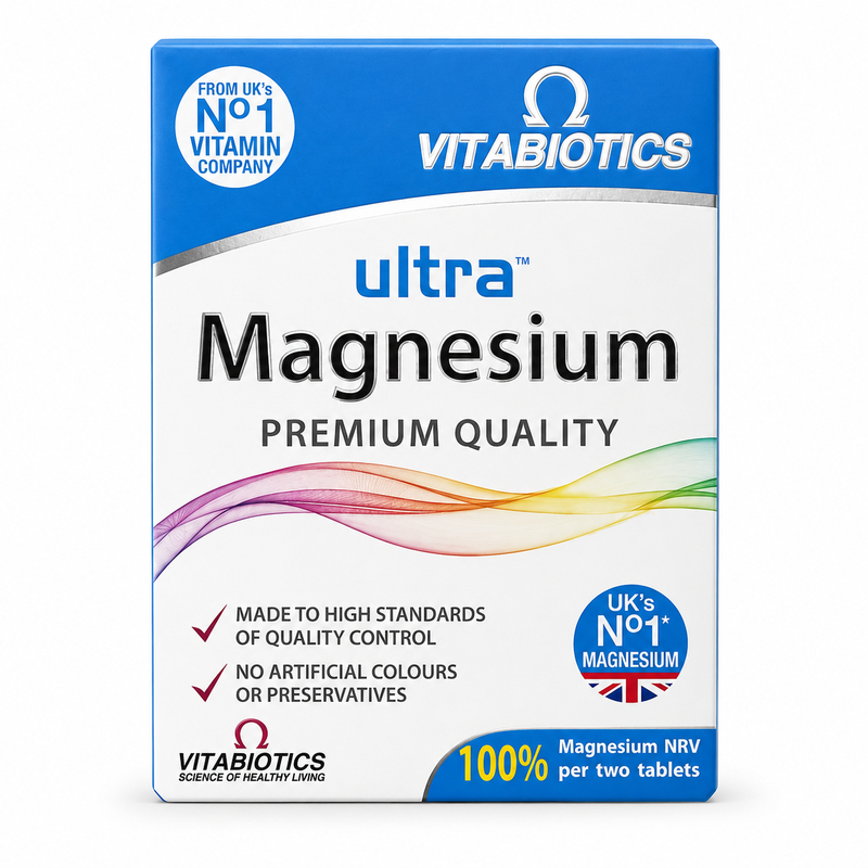 مکمل  اولترا منیزیم ویتابیوتیکس Vitabiotics Ultra Magnesium